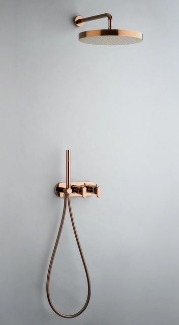 Rain shower with hand shower